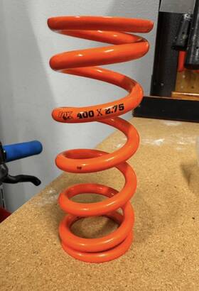 80304198 Fox Sls Coil Rear Shock Spring 400 Lb 2.75 Inch
