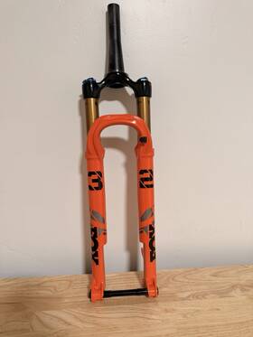 910-20-218 Fox 32 Step-cast Factory Suspension Fork - 29 Inch 100mm 15 X 110mm Shiny Orange
