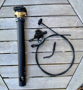 925-01-223 Fox Transfer Sl Factory Dropper Seat Post 31.6mm X 100mm Internal Routing