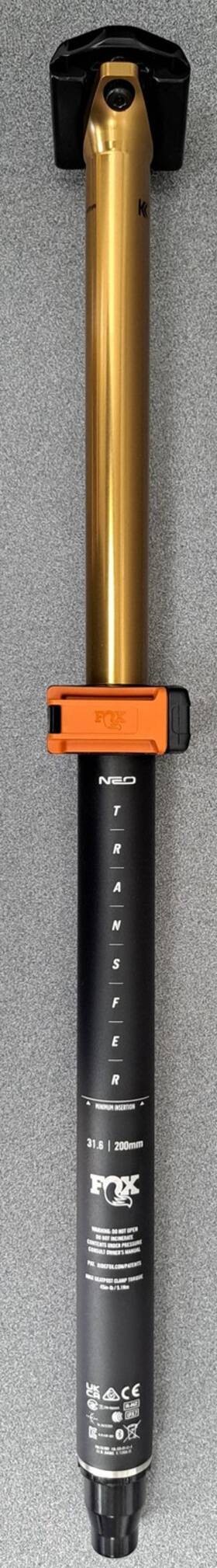 925-01-261 Fox Other See Details Transfer Factory Neo Wireless Dropper Seatpost 316 G2u