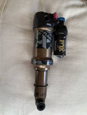 979-01-188 Fox Float X Factory Rear Shock - Trunnion Metric 185 55 Mm Low Use No Reserv