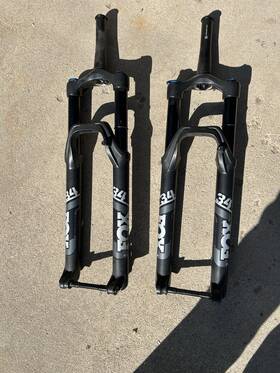 D47d Fox Rhythm 34 Fit Grip Suspension Fork Aluminum Tapered Black Mountain Bike
