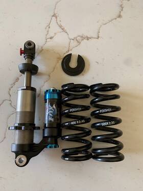 Dhx5.0 Fox Coil Shock 7.875 Length 2.25 Stroke 400lb And 500lb Springs