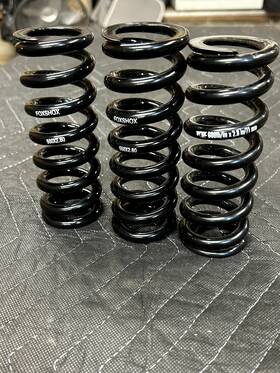 803-04-174 Fox Shox Spring Lot 1.385 Inch Id 93mm /2.80 65mm Stroke Shock 500 550 600