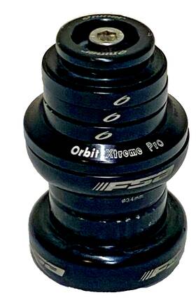 101-0002018010 Fsa Orbit Xtreme Pro Headset 1-1/8 Inch Black - Aluminum Niner Cap And Spacers