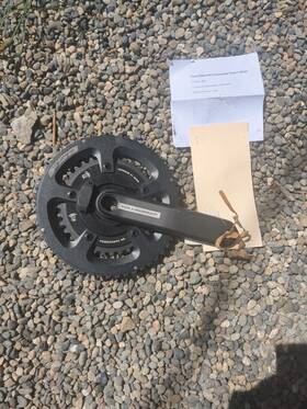 407-0013000110 Fsa Power 2 Max Spider Based Powermeter Drive Side Only With Chainrings 110 Bcd
