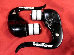 670-0228000010 Fsa Excellent Vision Trimax Tt Time Trial Triathlon Aero Bar End Brake Levers
