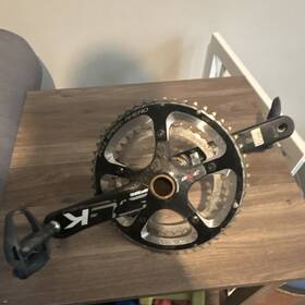 Ck-4000 Fsa Ck-4000/175 Crank With Stages Power Meter Carbon Road Bike Crankset 175mm Bb30