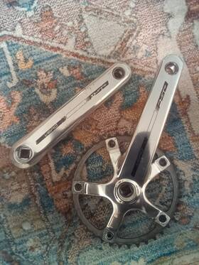 Ck-c200-2 Fsa Vero Bike Crankset 170mm Square Taper Single Chainring