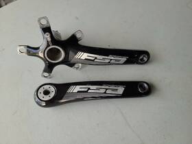 Ck-os6020 Fsa Gossamer Bb30 Double Cranks Black 172.5mm 110 Bcd 5-bolt