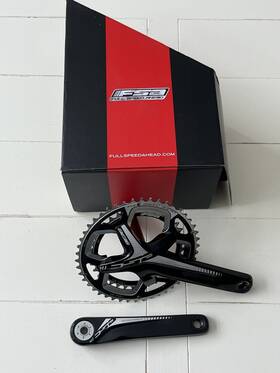 Ck-osc6023 Fsa Ck-osc6023/86 Gossamer Crankset 10/11/12 Speed 172.5 46/36t Bb386 Evo