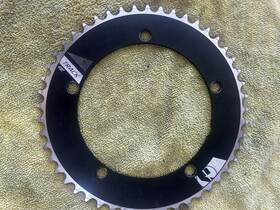 Wa013-49t Fsa Vision Track 49t Chainring 144 Bcd 5-arm Black Aluminum Fixie Bike 49