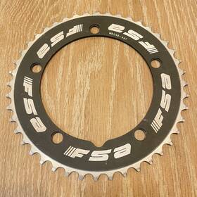 Wb058 Fsa Aero Tt Road Bike Chainring 130 Bcd 5 -bolt 44t