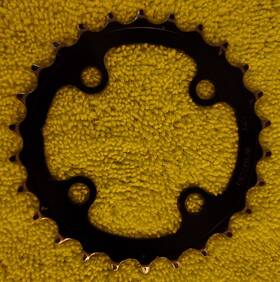 Wc106 Fsa Wc033 Steel Chainring 26t 4-bolt 64bcd Black