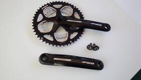 330-0366554010 Full Speed Ahead Vero Compact Crankset - 175mm 9-speed 50/34t 110 Bcd