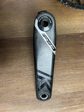 336-0409552030 Full Speed Ahead Fsa K-force Team Edition Carbon Crankset 50/34t 175mm For Road Racing