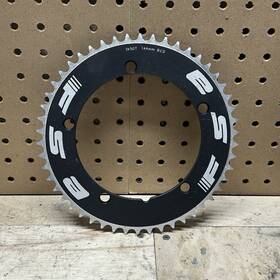 374-0050 Full Speed Ahead Pro Track Chainring 50t 144 Bcd 1/2 In X 1/8 Aluminum Black