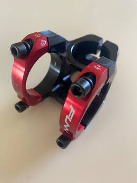 Hs23eq035j00-10 Funn Equalizer Zero Rise Stem Clamp 35mm Length Blue - Used