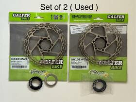 Db101wcl Galfer Bike Used 140mm 1.7mm Wave Road Center Lock Disc Brake Rotor 75g