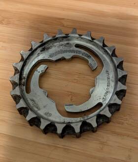 789805775 Gates Carbon Drive Belt Cdc Rear Cog- 22t Surefit 3-lobe
