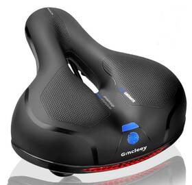 Dlp0017 Gincleey Comfort Bike Seat Cushioned Padded Bicycle Saddle Road Mtb Peloton Unused