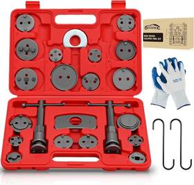 Gooacc 840323940078 22pcs Disc Brake Caliper Compression Tool Set Piston Rewind Comp