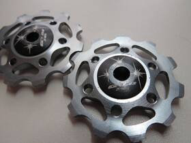 Jy-622c Gub Set Bicycle Rear Derailleur 11t Pulley Jockey Wheels Silver 10-speed
