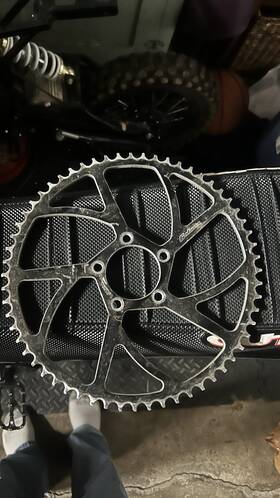 Gt-2765 Gurpil Gt 2765 Bmx Chainring 52t Black Aluminum 5-arm 110mm Bcd