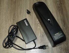 Yt48132-qb-e Hailong E-bike Charger - 48v 14ah Hl Down Tube Bike Lithium Ion Battery With Key