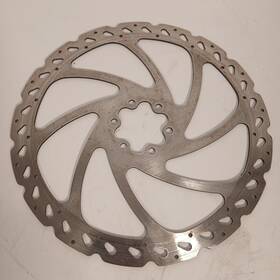 Hayes 844171000670 V8 Disc Brake Rotor - 203mm 6-bolt Silver 1.52mm Thick Pre Owned
