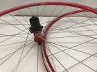 Helium Mavic Vintage Red Anodized Shimano Or Speed Clincher Wheel