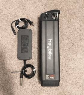 Tcrfd081306yy Heybike Oem 48v 15ah 720wh Battery For Ranger Mars And 54.6v Charger