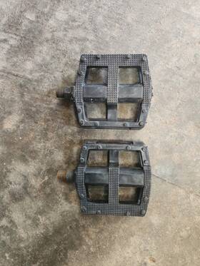 Hf-855r Hf Dyno Nsx 1997 Gt Bmx Pedals 1/2 Inch Black Color Pair Vintage 90s Old School
