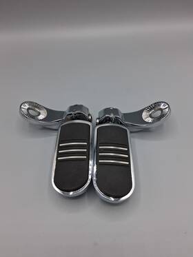 H001ds Himiki Motorcycle Highway Pegs Crash Bar Adjustable Foot Peg Compatible With Softail