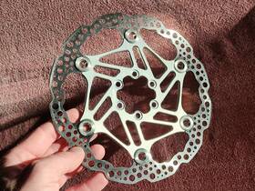 Hope 056033418065 Floating Disc Brake Rotor - 180mm 6-bolt Silver