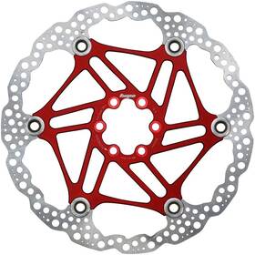 Hbsp3302006fr Hope Floating Disc Brake Rotor - 200mm 6-bolt Red