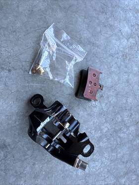 Hbspc77n Hope Rx4 Disc Brake Caliper - Post Mount Mineral Oil Black