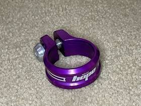 Scpub34.9 Hope Bolt On Seat Seatpost Clamp - 34.9mm Purple Great Condition