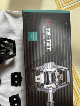 102001t2xxxx2y02d1x1 Ht Components T2 Enduro Race Dual Sided Clipless/platform Black