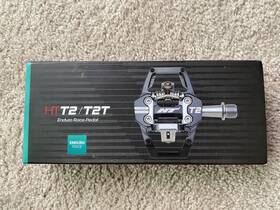 C822 Ht Components Pedals T2 / T2t Clipless Platform Enduro Race - Apple Green