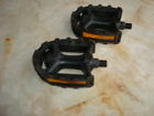 Hti-861 Set Of New Old Stock Black With Amber Reflectors Bicycle