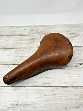 Tb90 Ideale Vintage 90 Speciale Competition Leather Saddle Made In France Brown