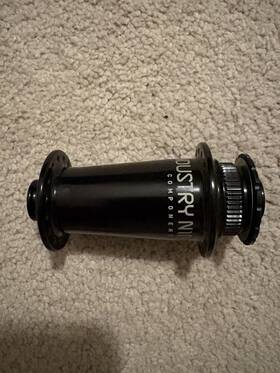 Industry Nine 810098988230 Torch Front Hub Black 32 Hole Boost