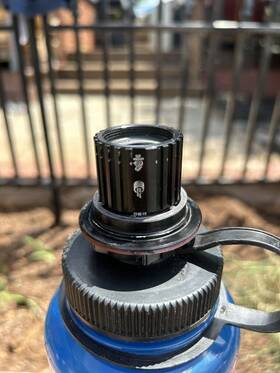 Hkmfh02 Industry Nine Hydra Bike Freehub - Black -microspline With End Cap