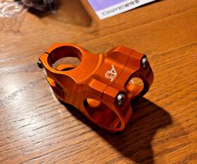 Sa35oo40 Industry Nine A35 Mountain Bike Stem 35mm Aluminum 8 /-6 Orange 50mm