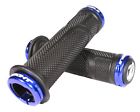 Ingplo115bkbl Insight Bmx Grips Black Blue Clamps 711484294082