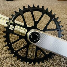 Crs-r1 Ingrid V1 Bicycle Cranks Ss With Spindle And Chainring