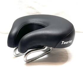 Ism 711946194987 Touring Black Bicycle Bike Seat Saddle Nose-less Pain-free Sitting Position
