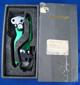 X00210m3ax Jfg Racing Dirt Bike Pivot Foldable Clutch And Brake Lever - Green