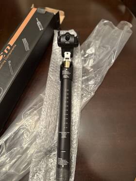 Sp442 Jfoyh Zoom Bike Suspension Seatpost 27.2mm/30.9mm/31.6mm Adjustable Shock